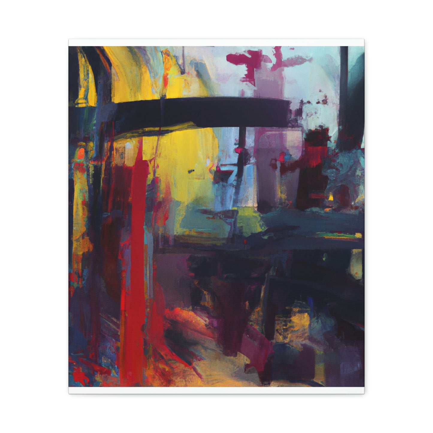 Color Gleam. - Canvas