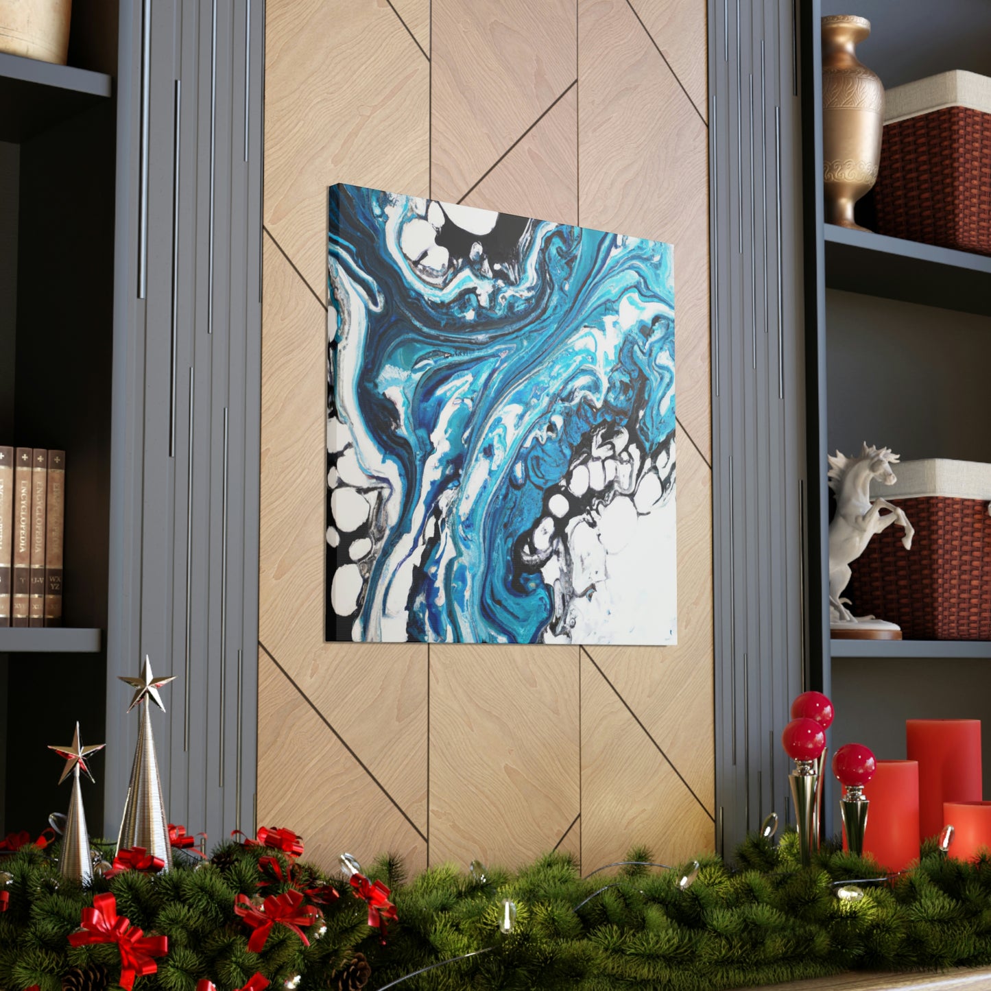 Blue Mirage. - Canvas