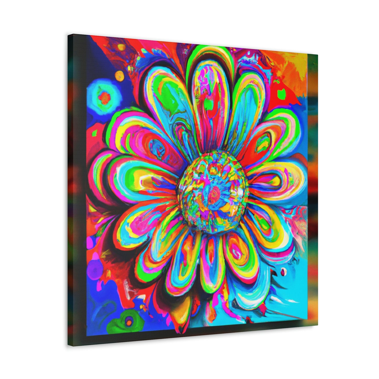 Vivid Bloom. - Canvas