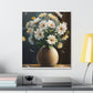 Vase Floral Splendor - Canvas