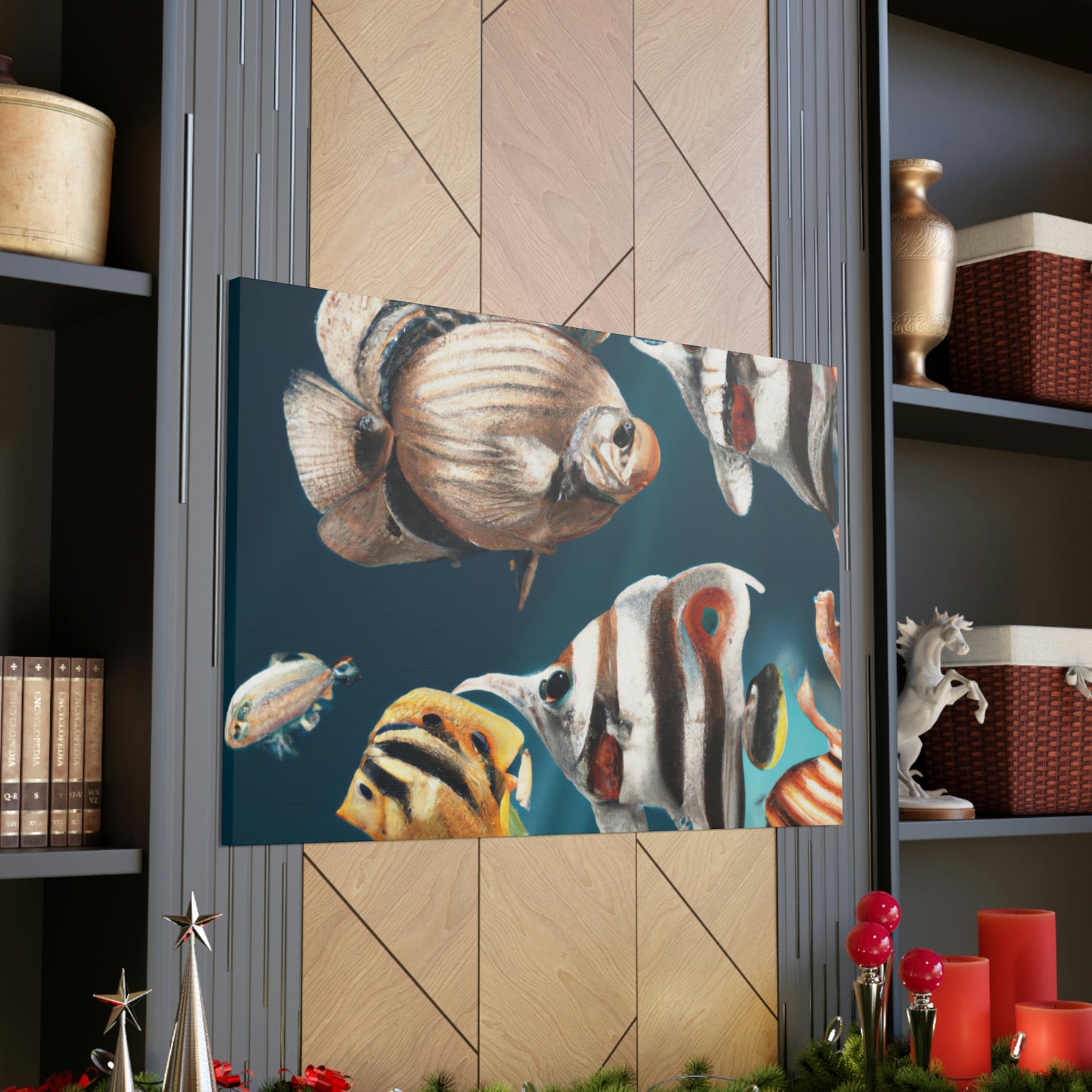 Oceanic Sea Life - Canvas