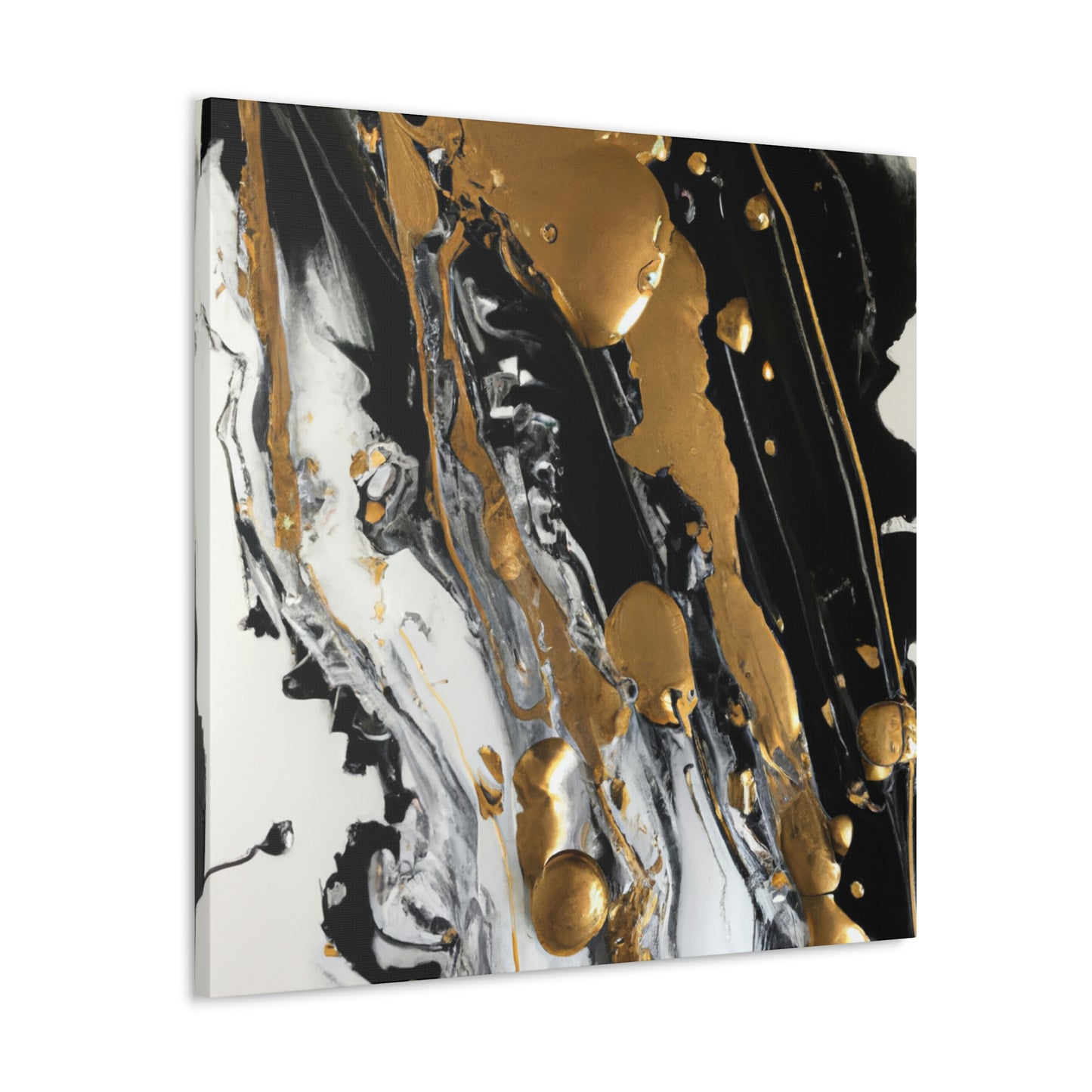 Glittering Noir Luxe - Canvas