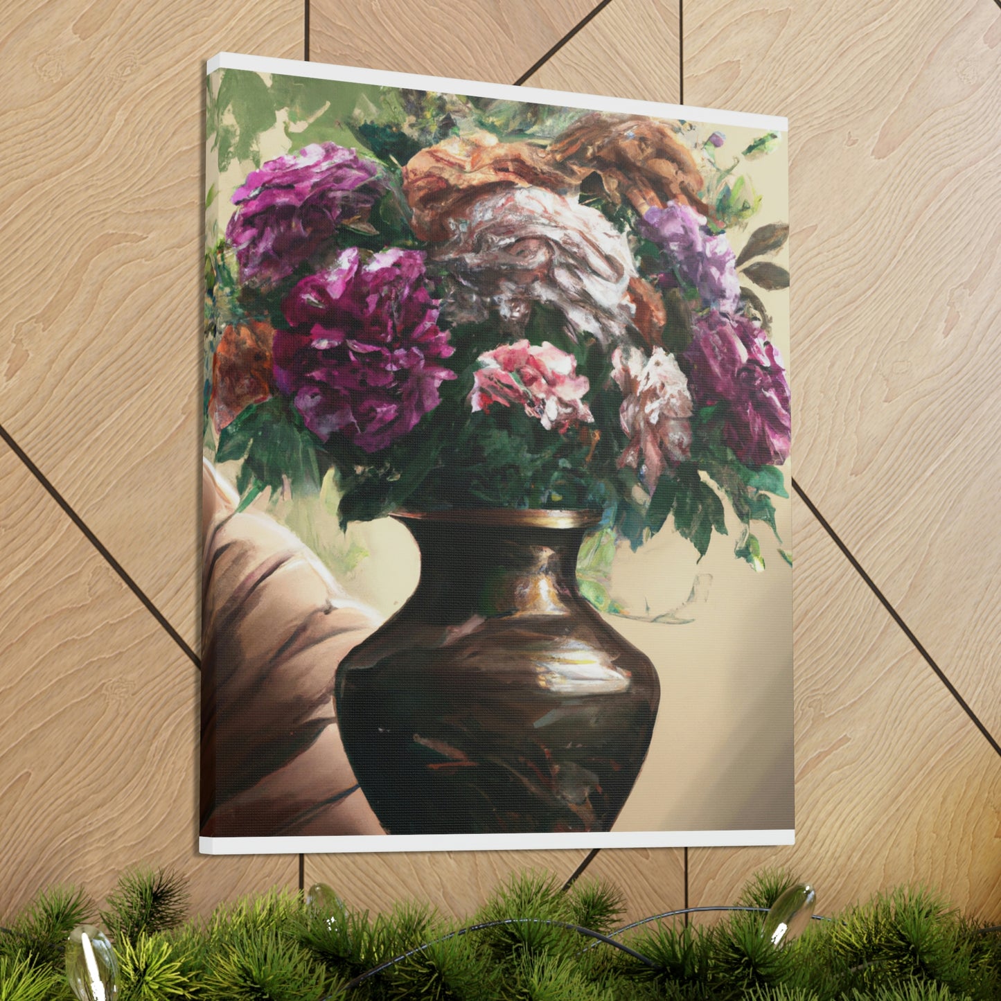 "Petal Palette Foliage". - Canvas