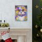 "Cat Rainbow". - Canvas