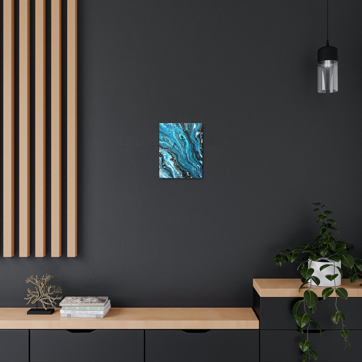 Celestial Cobalt - Canvas