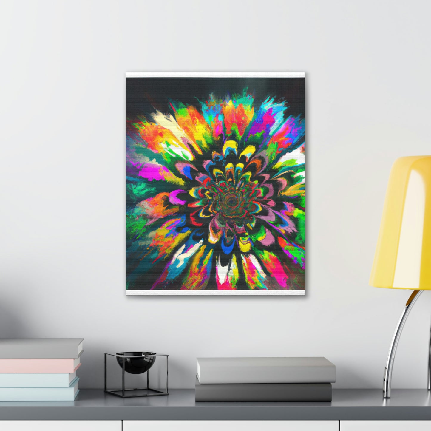 Vivid Flora. - Canvas