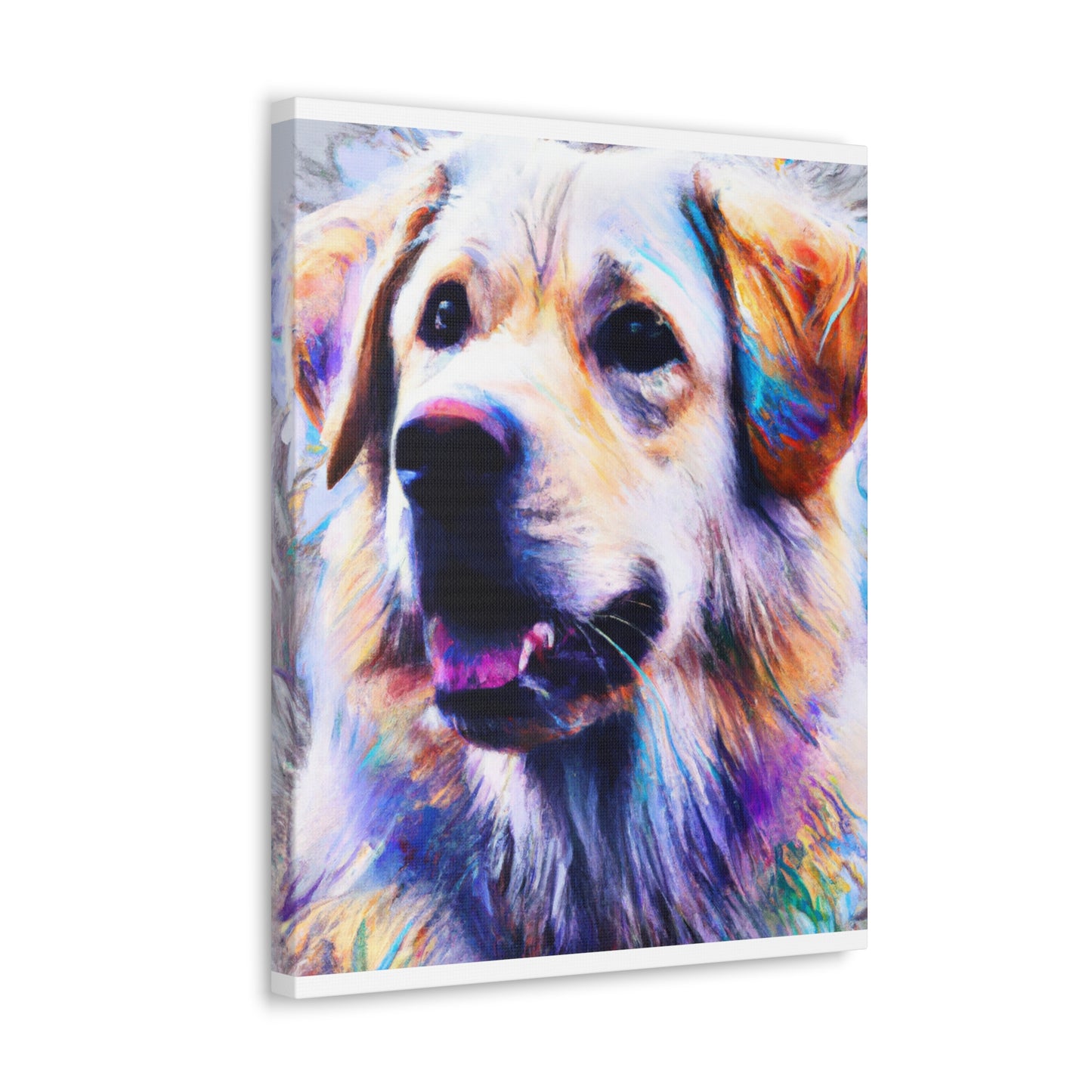 "Canine Elegance" - Canvas