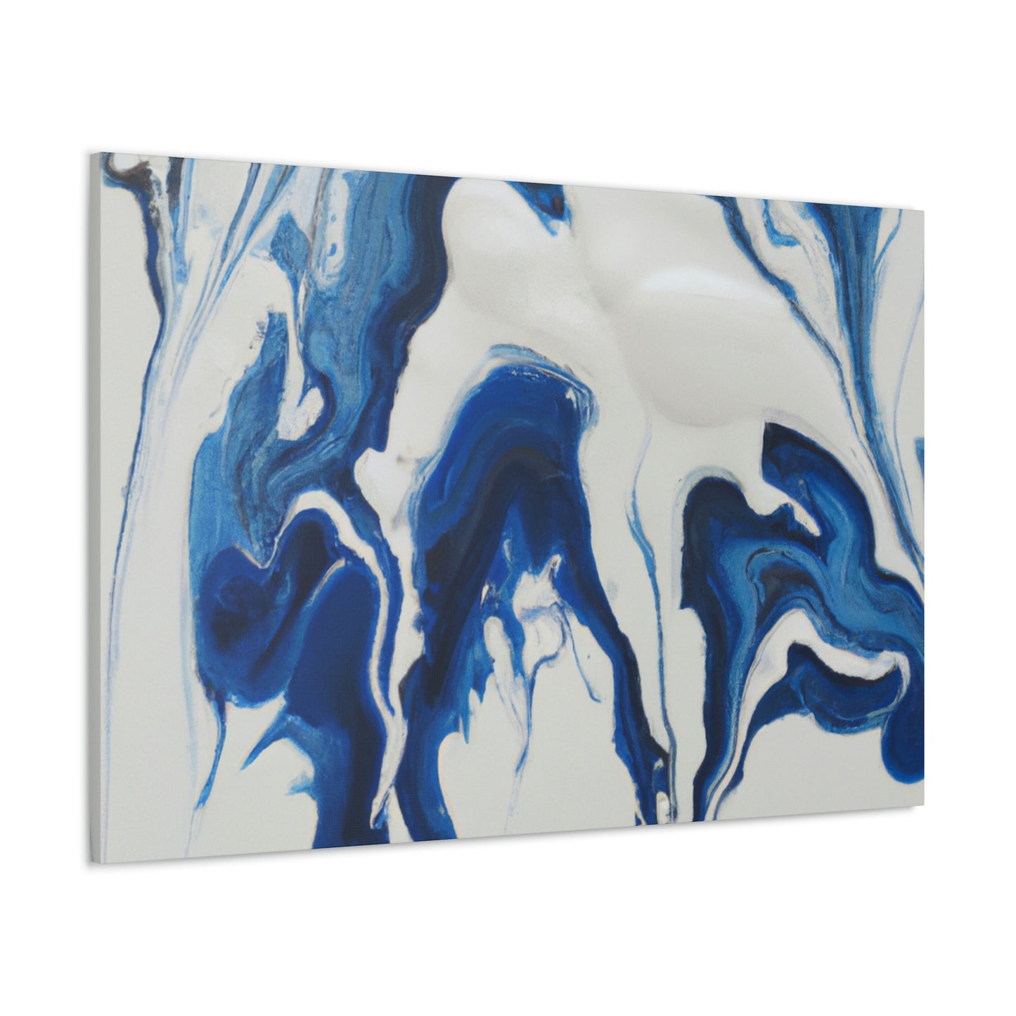 Blue Flux. - Canvas