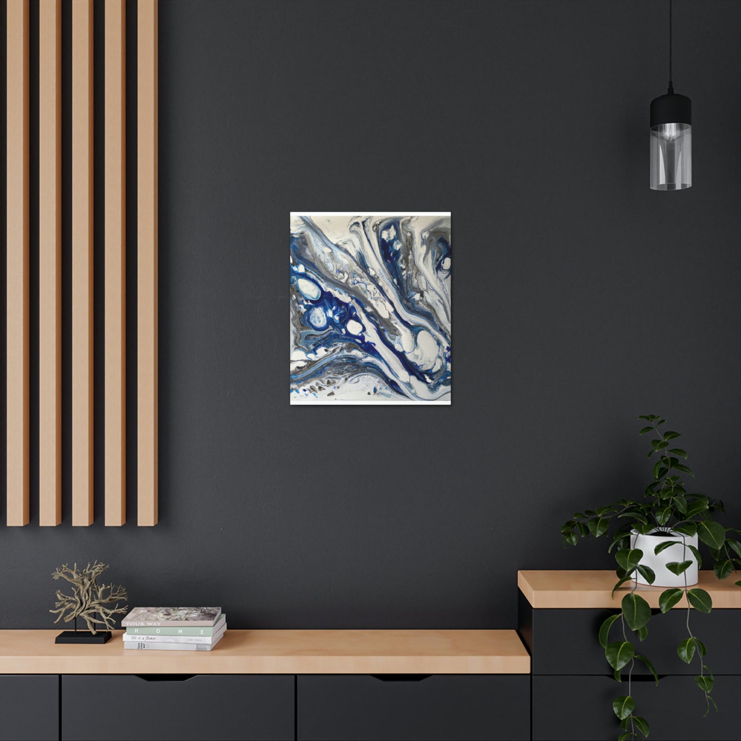 Splash Azure - Canvas