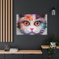 Floral Feline - Canvas