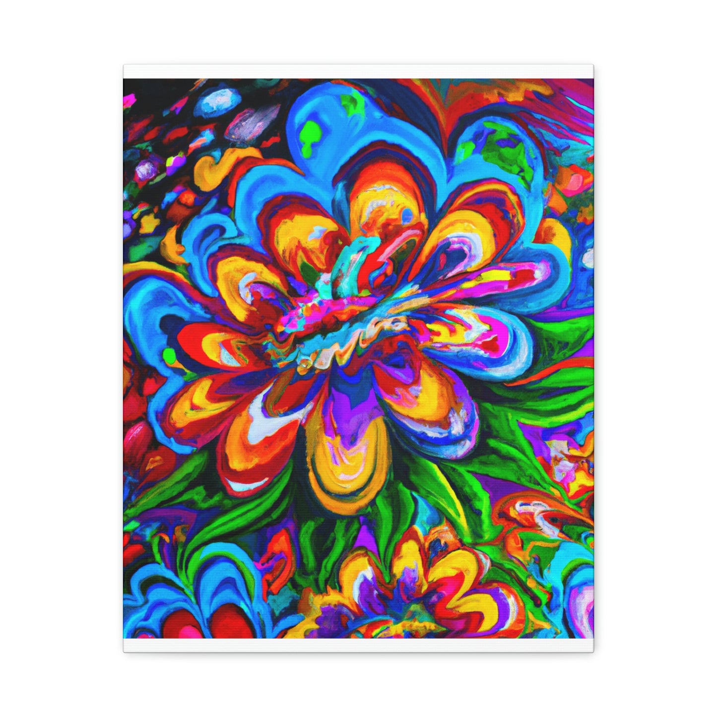 Fantasy Flora. - Canvas
