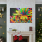 Vivid Bloom. - Canvas