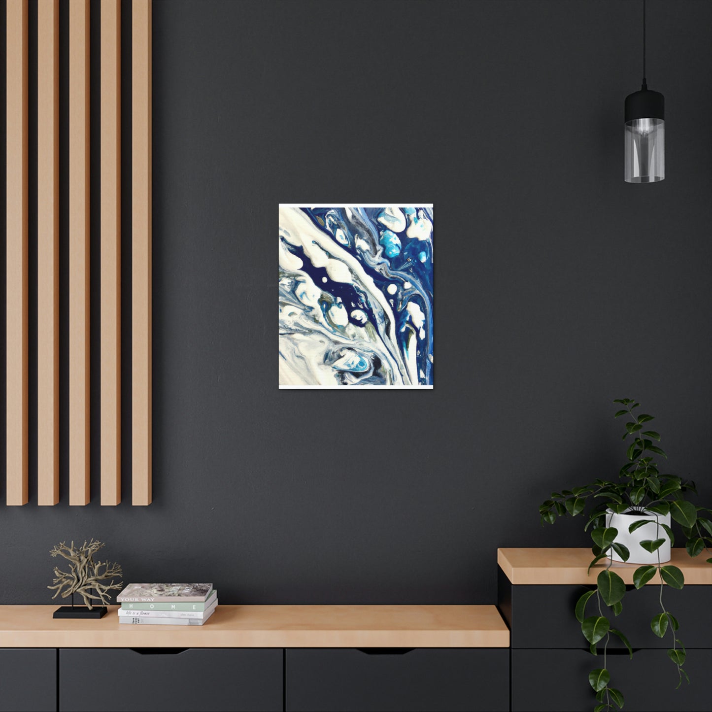 "Lagoon Flow" - Canvas