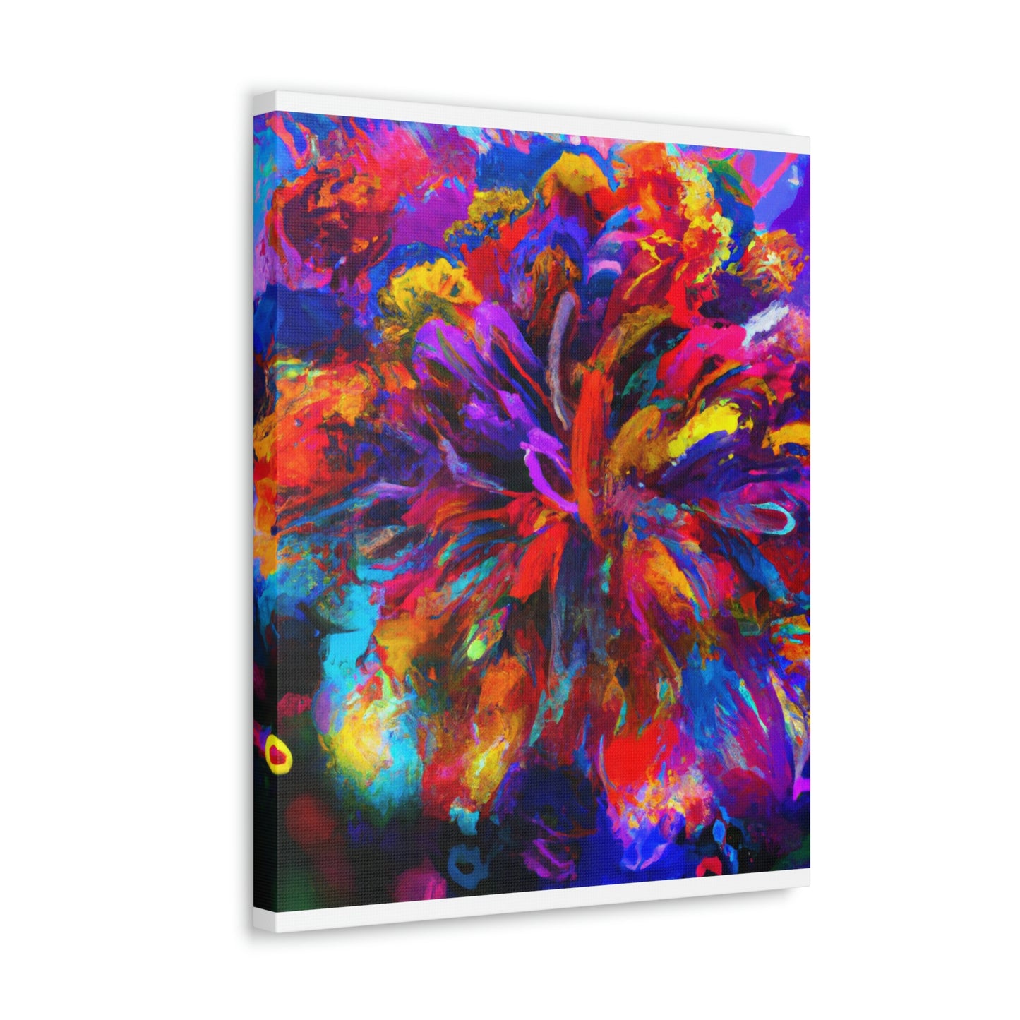 Vibrant Bloom - Canvas