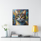Rainbow Whiskers. - Canvas