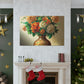 Floral Finesse Honed. - Canvas