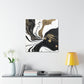 Golden Flux Flow. - Canvas