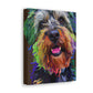 Canine Colorful. - Canvas