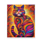 Feline Floral - Canvas