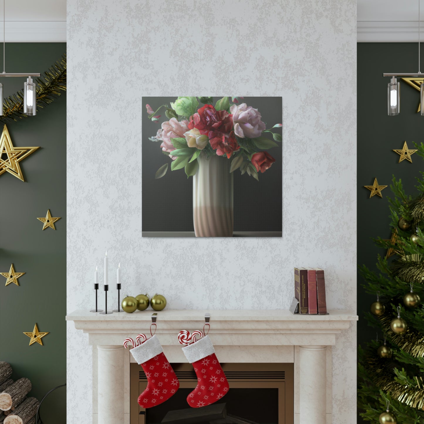 Blossoming Petals Captured - Canvas