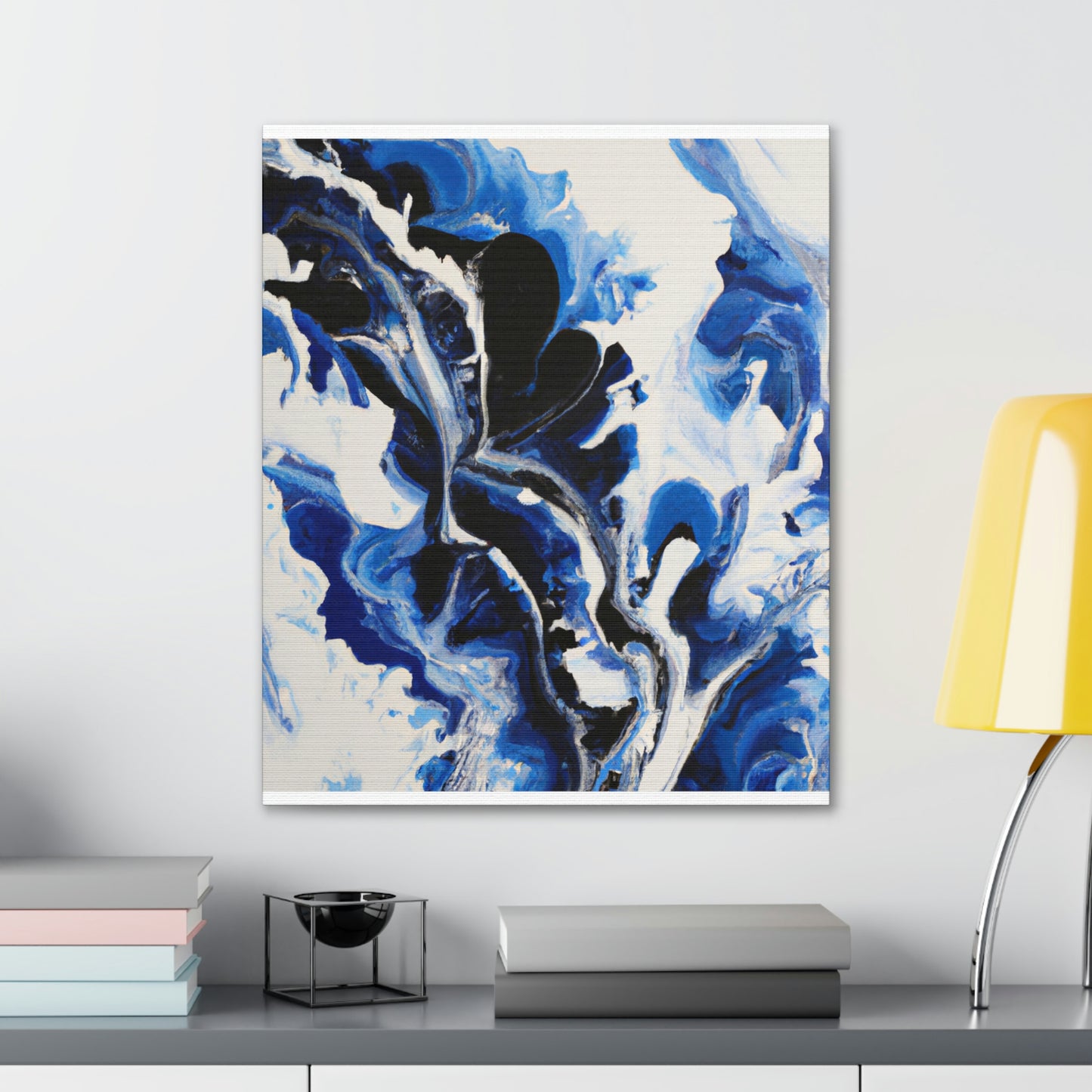 "Blue Bloom" - Canvas