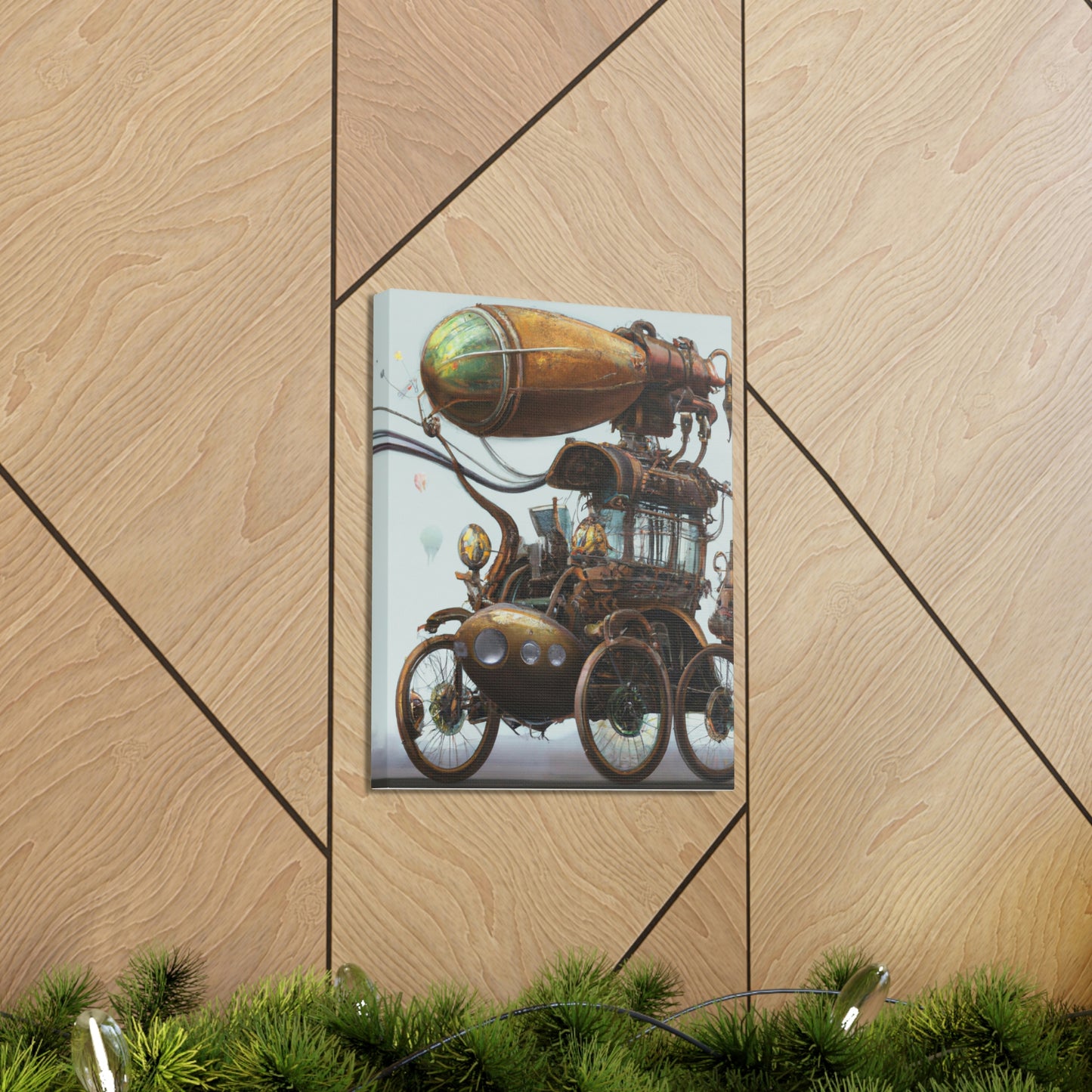 Steampunk Chariot - Canvas