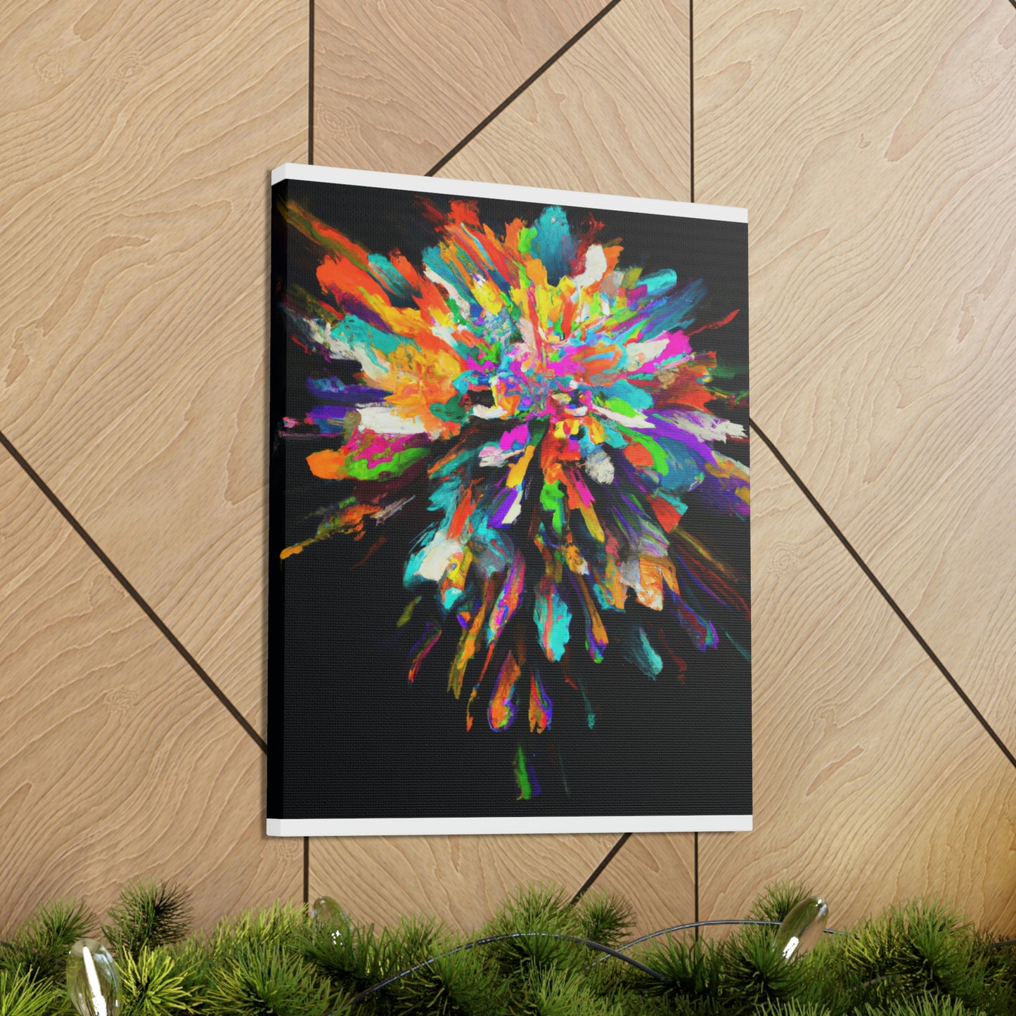 Psychedelic Bloom - Canvas