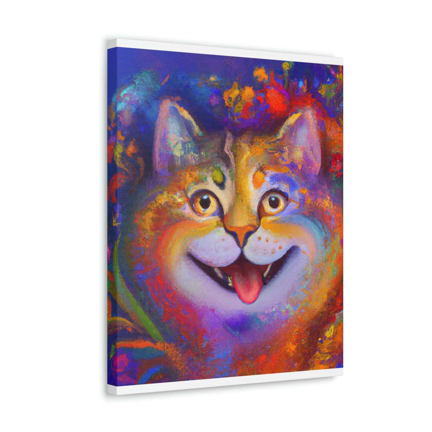 Vivid Feline. - Canvas