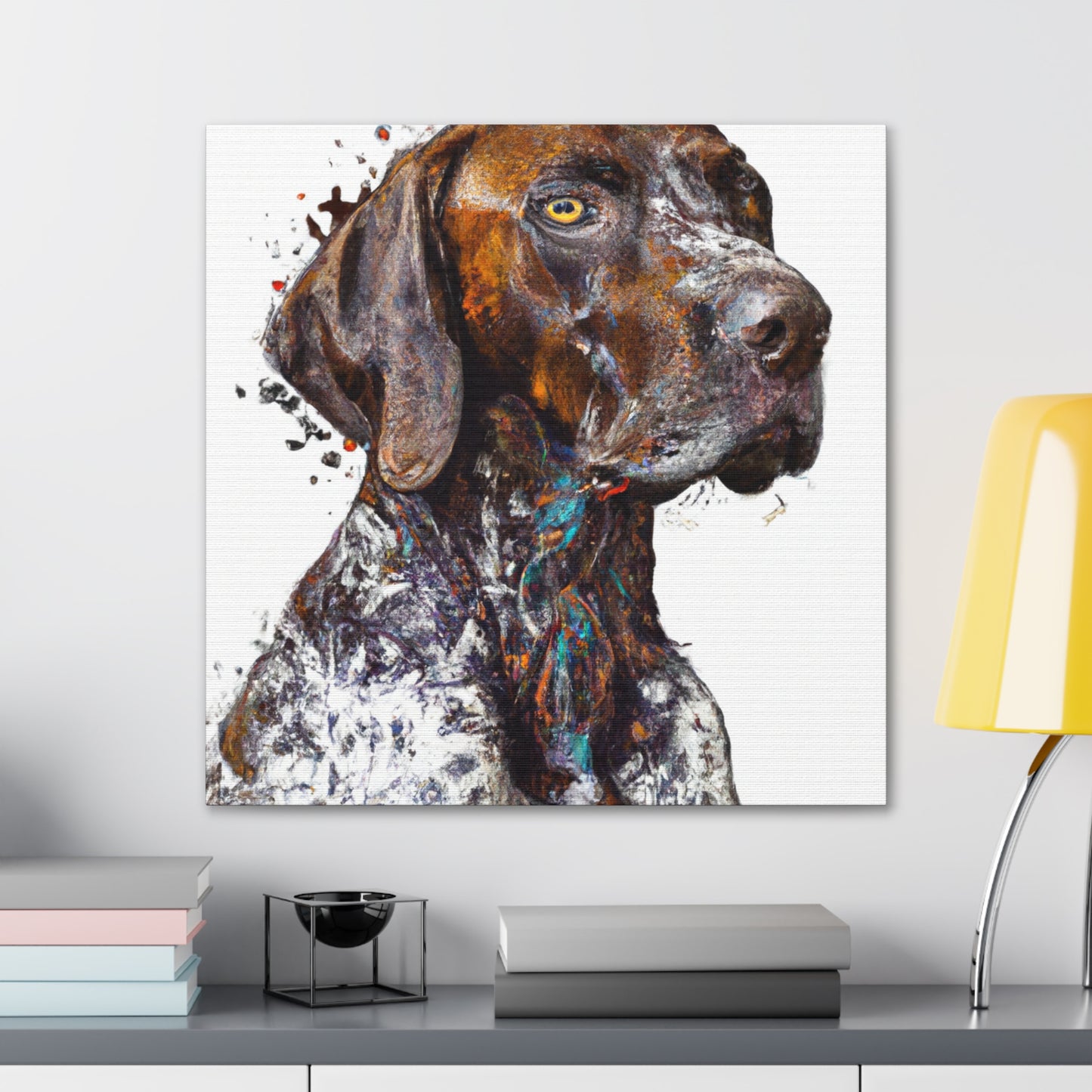 Furry Splendor. - Canvas