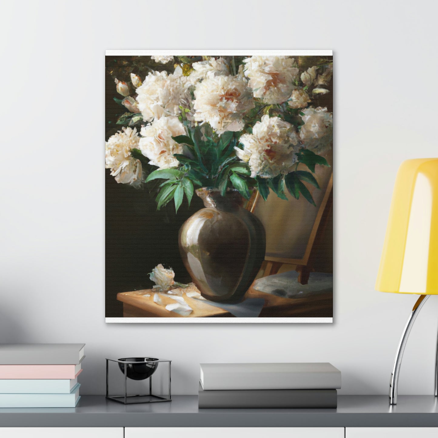Floral Glamour Burst - Canvas