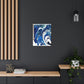 Aqua Drift - Canvas