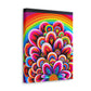 Vivacious Blooms. - Canvas