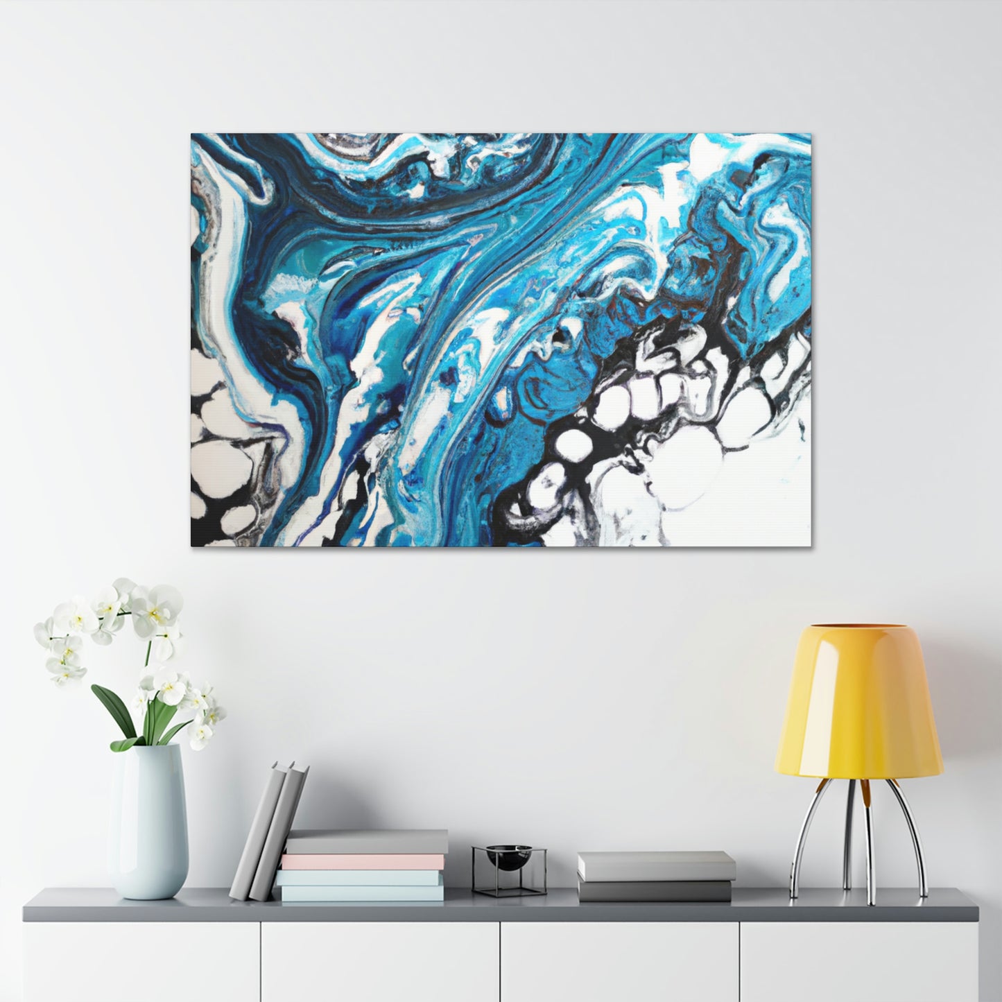 Blue Mirage. - Canvas