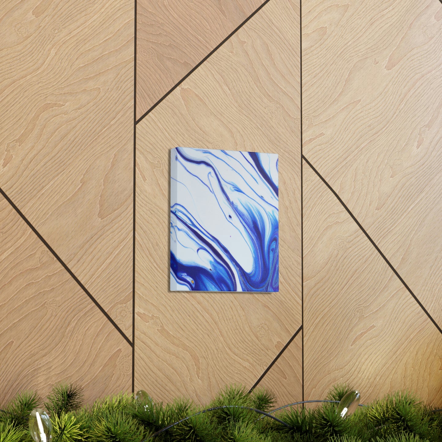 Aqua Sky. - Canvas