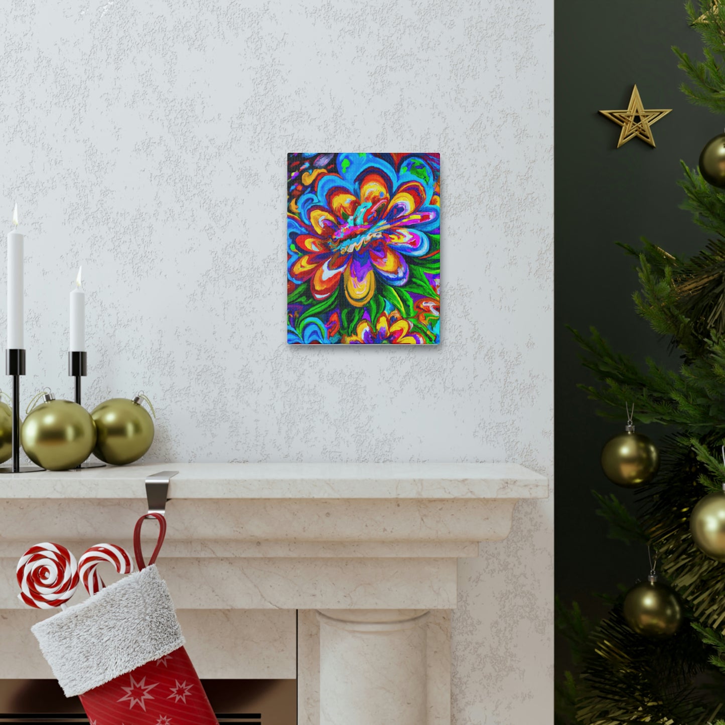 Fantasy Flora. - Canvas