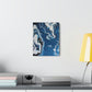Twilight Swirls. - Canvas