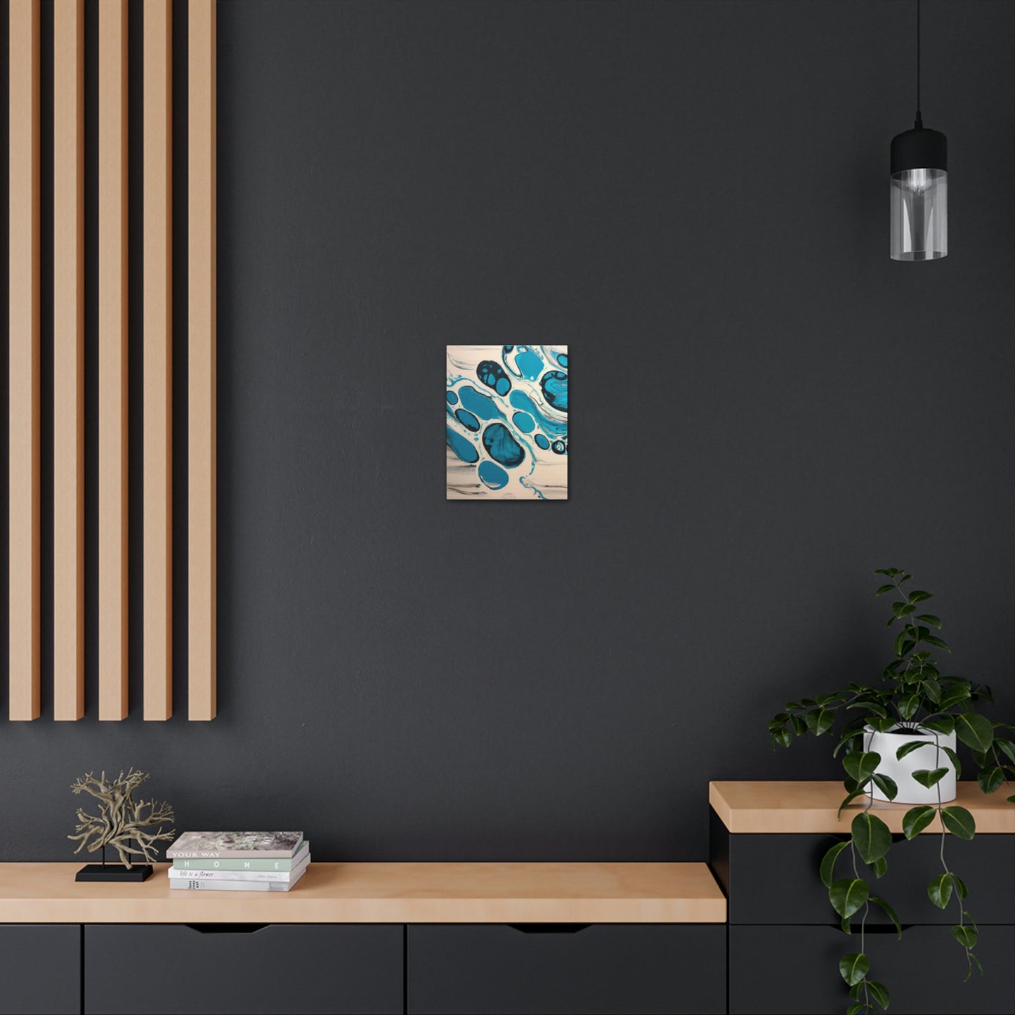 "Aqua Flow" - Canvas