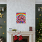 Vivacious Blooms. - Canvas