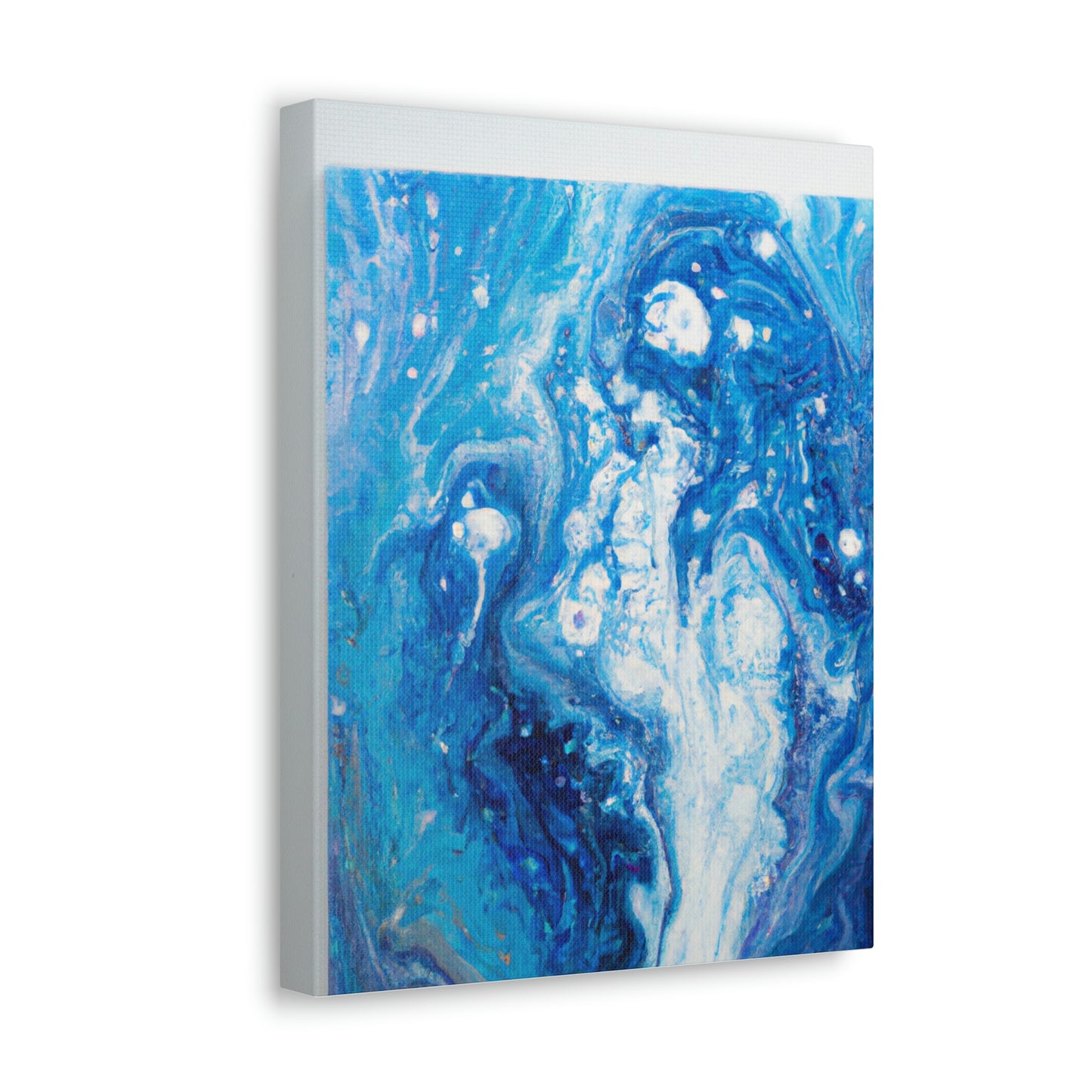 Cerulean Flow. - Canvas