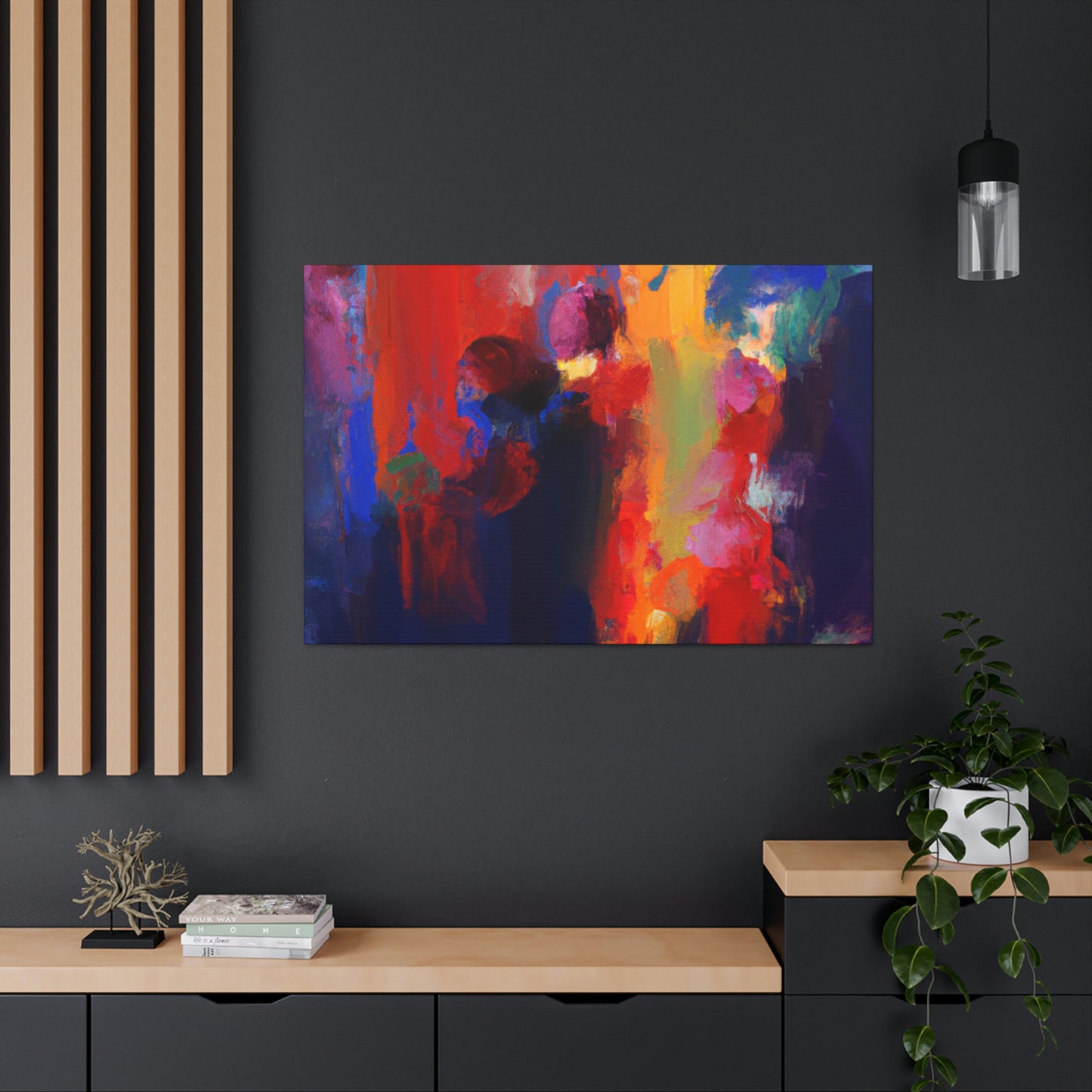 Vivid Respite. - Canvas