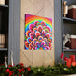 Vivacious Blooms. - Canvas