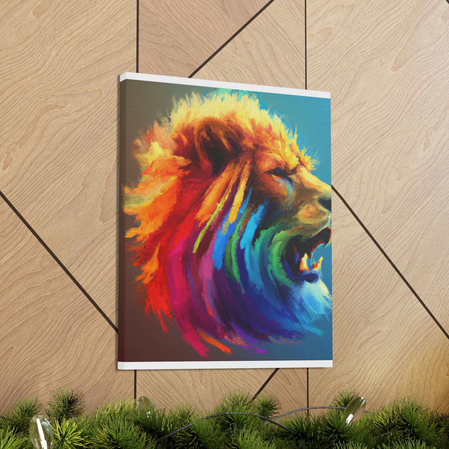 Lioness Bloom - Canvas