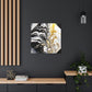 Golden Sparkle Flow. - Canvas