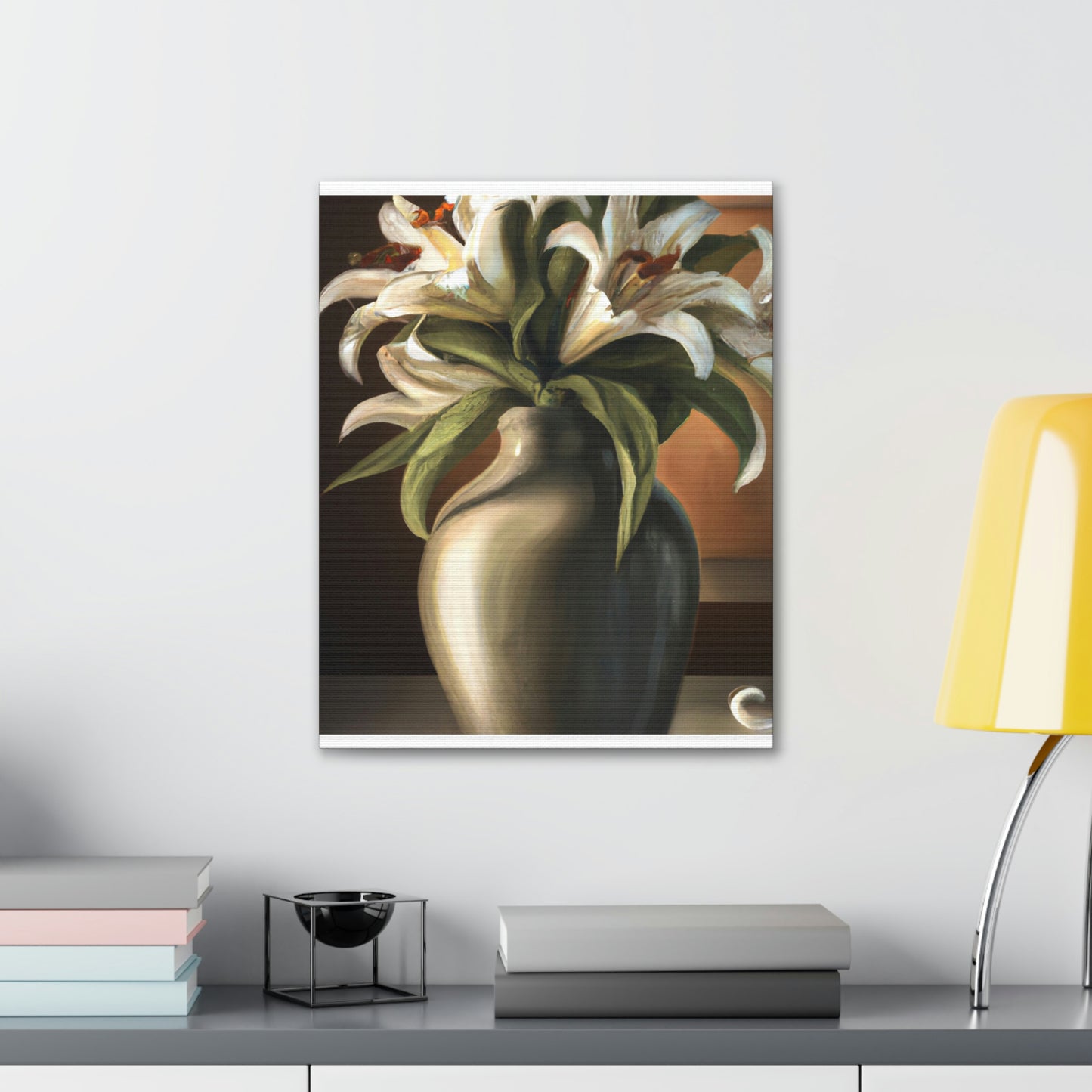 "Vase of Blossoms" - Canvas