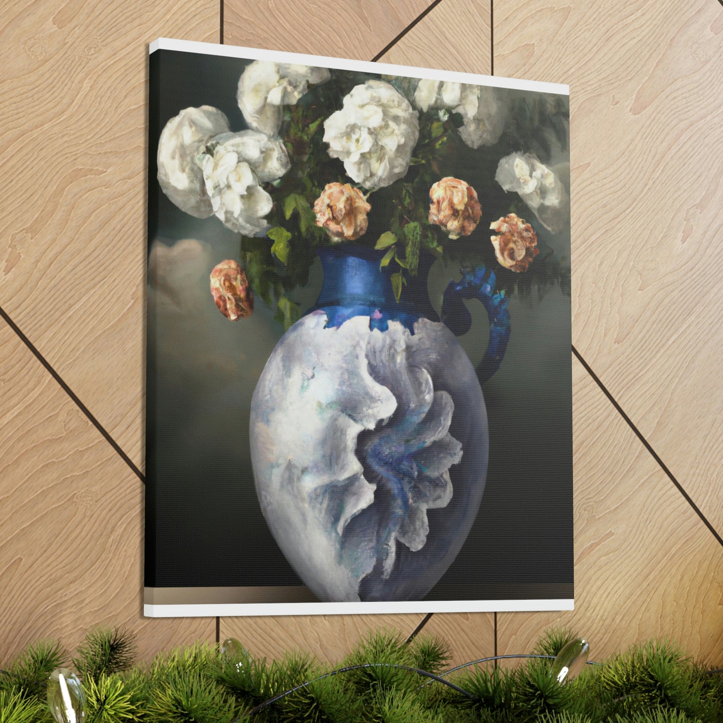 Floral Eternity Bliss - Canvas