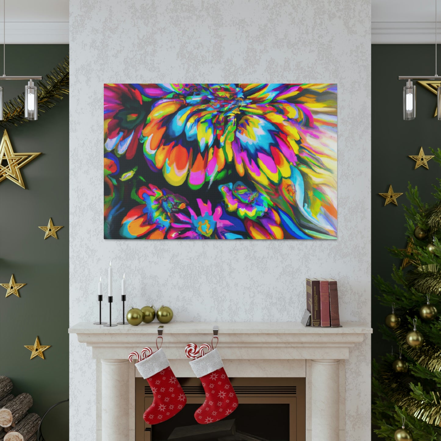 Joyful Bloom. - Canvas