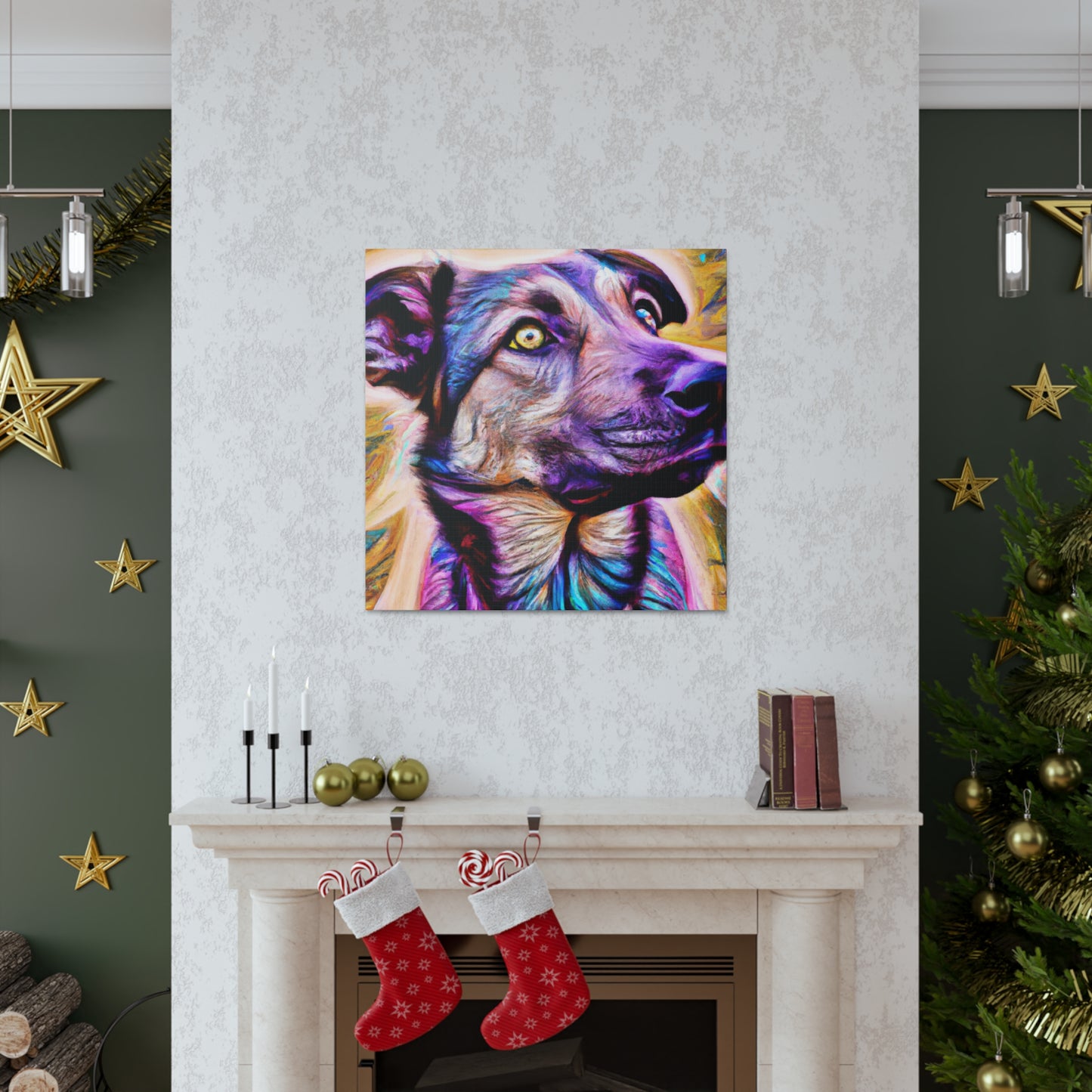 Canine Oasis - Canvas