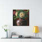 Vase Palette Flourish - Canvas