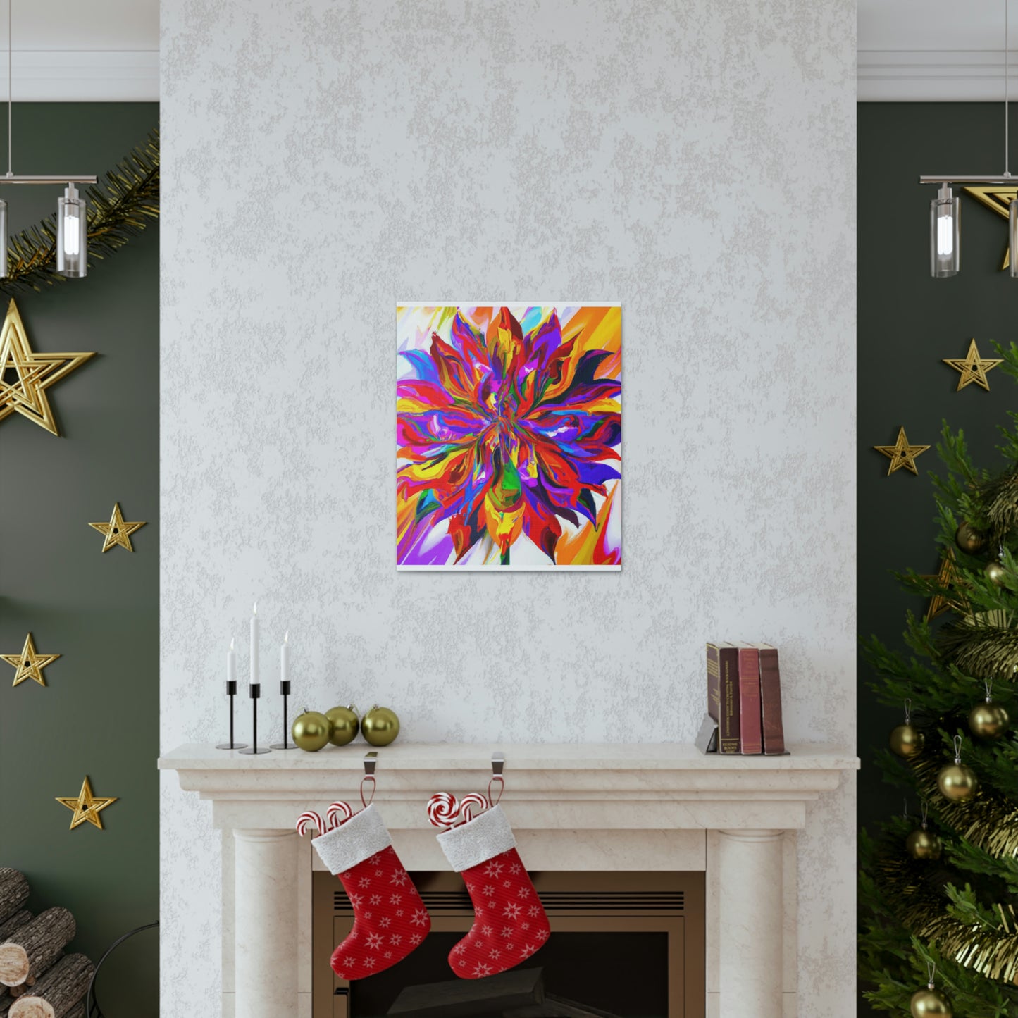 Vibrant Blooms - Canvas