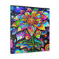 Colorful Joyful Bloom - Canvas